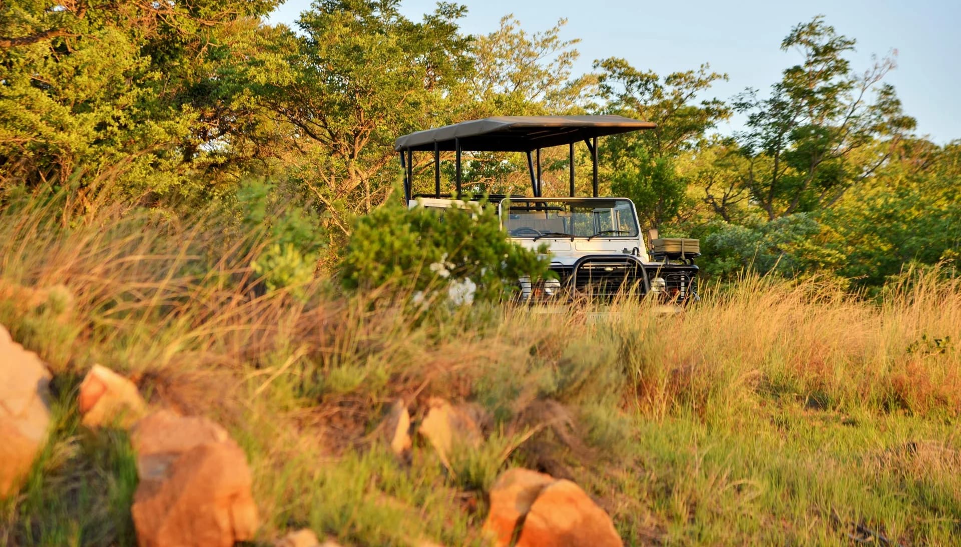 4x4 Land Cruiser in African Bush Concession