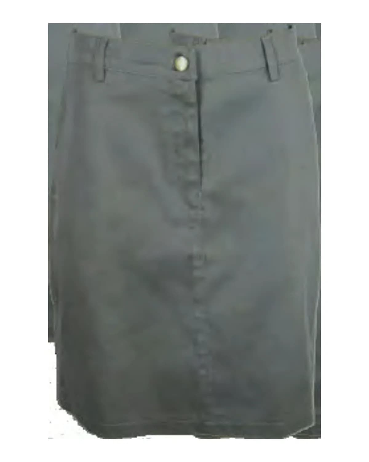 Ladies Management Skirt - Front Zip, Knee Length 54cm - View 1
