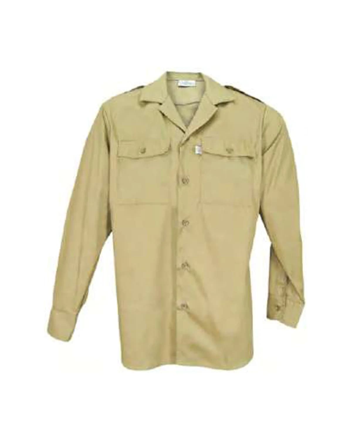 Men's Tracker Bush Shirt - Gladneck Long Sleeve with Epaulettes - View 1