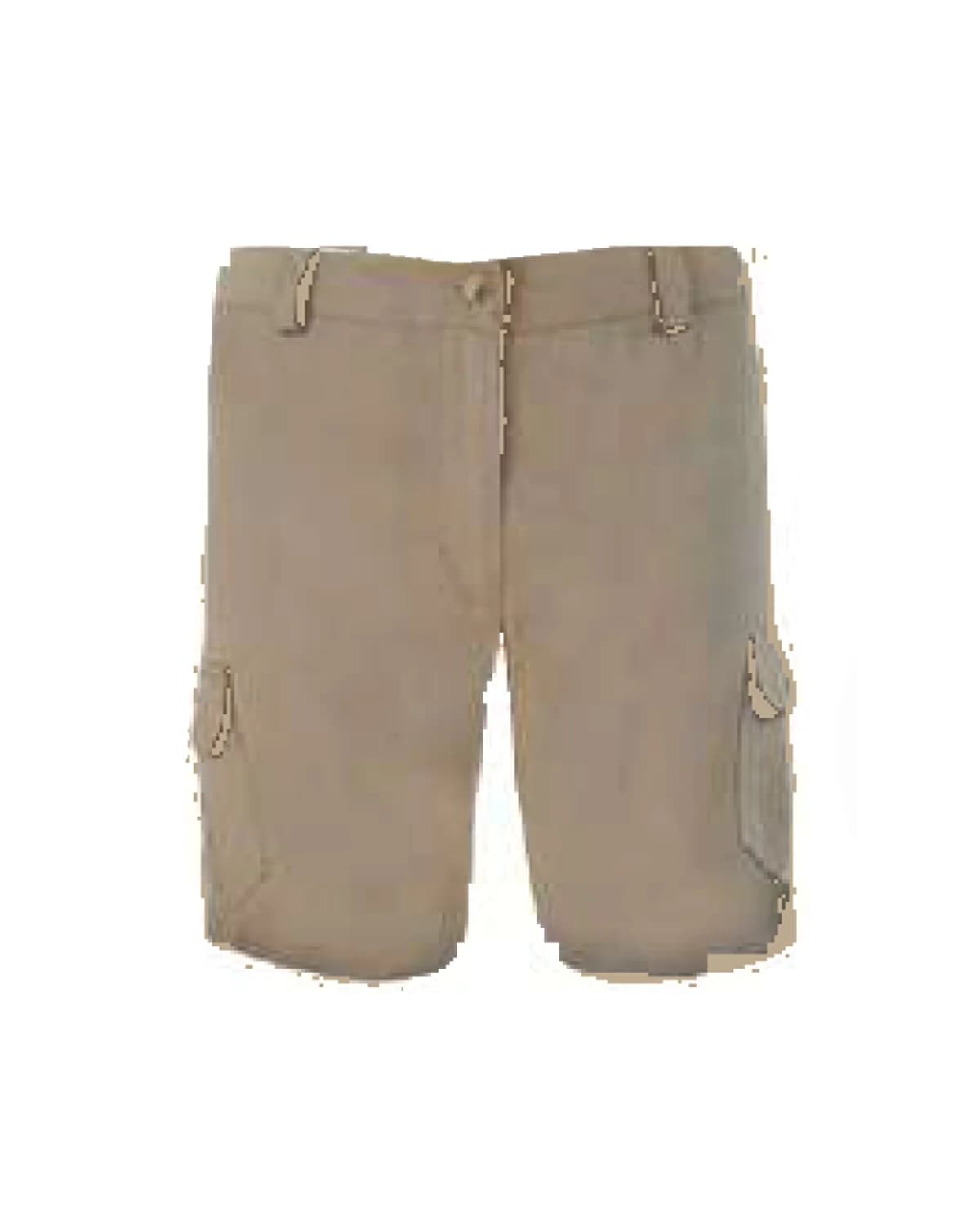 Ladies Cargo Mid-Rise Flat Front Shorts