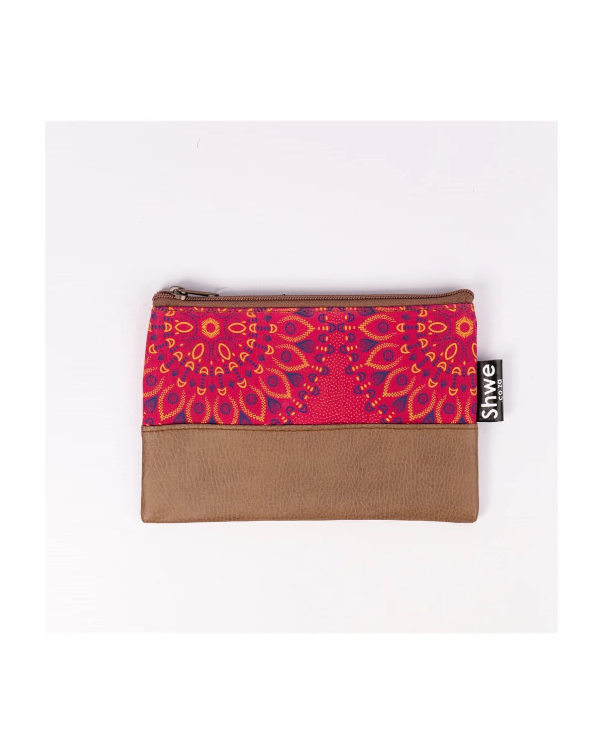 Unisex Shwe Leather Look Clutch - View 1