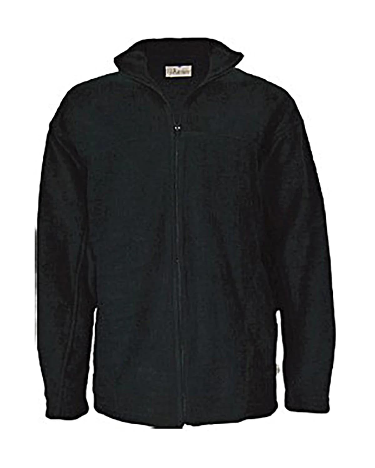 Unisex Polar Fleece Top Without Pockets:  Long-Sleeve - View 1