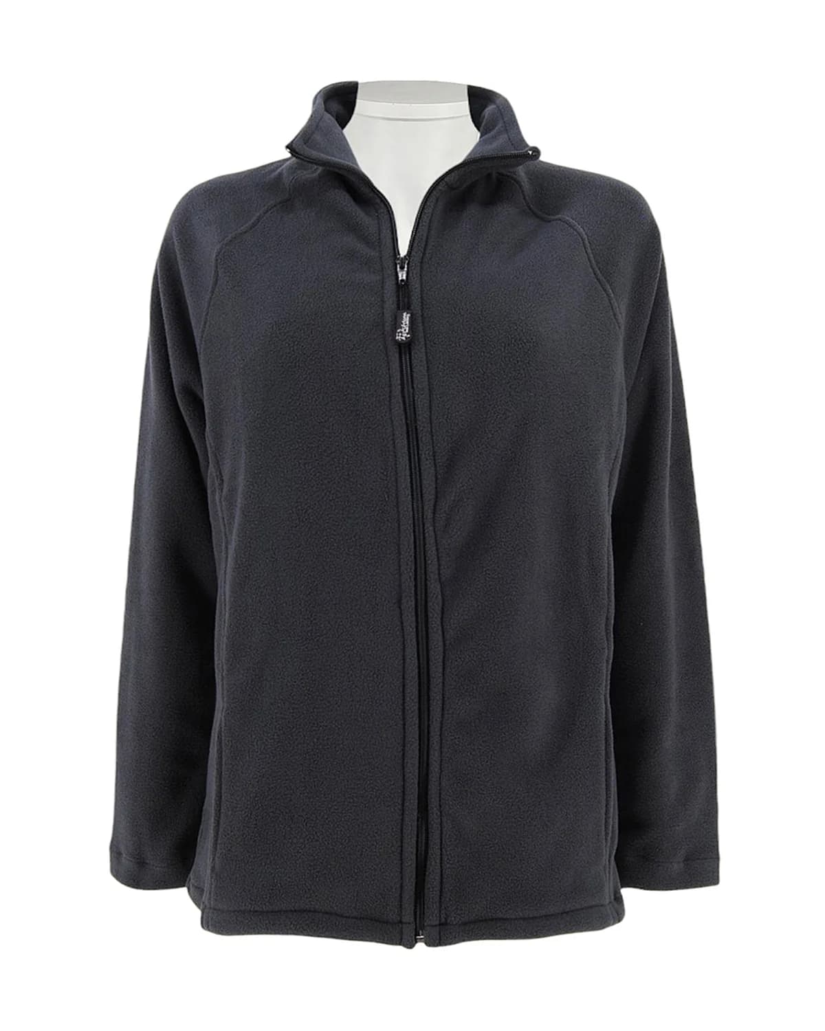 Ladies Polar Fleece Top With Pockets:  Long-Sleeve - View 1