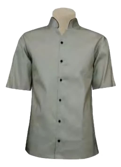 Men's V-Neckline Housekeeping Tunic - Short Sleeve - View 1