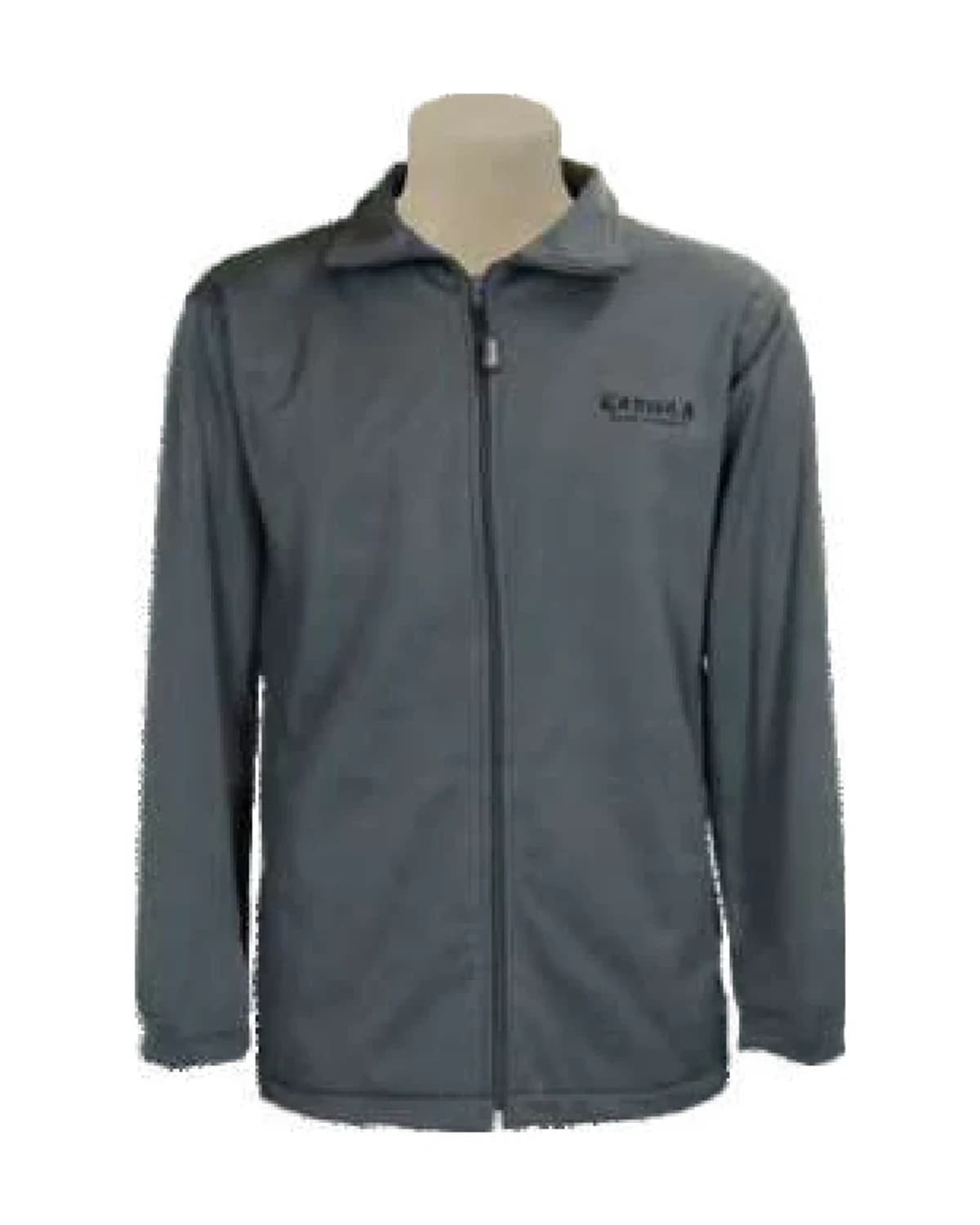 Basic Unlined Windbreaker Jacket with Fold-In Hood - View 1