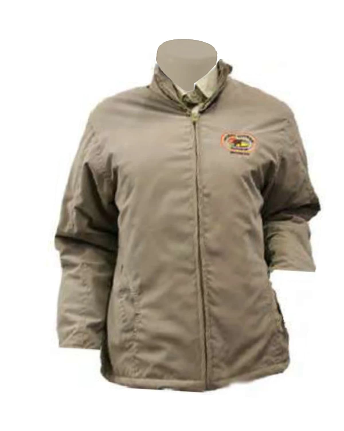 Ladies Padded Winter Jacket with Polar Fleece Lining - View 1