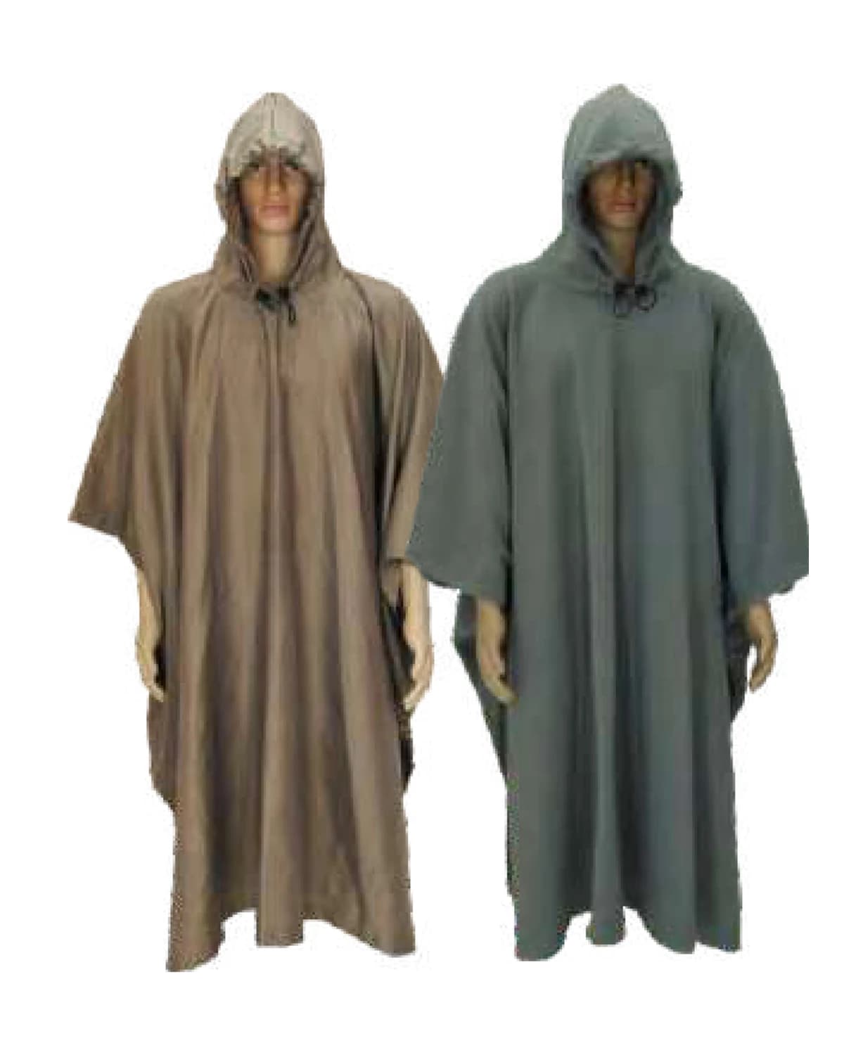 Safari Poncho - Polar Fleece Lined (Ankle Length) - View 1