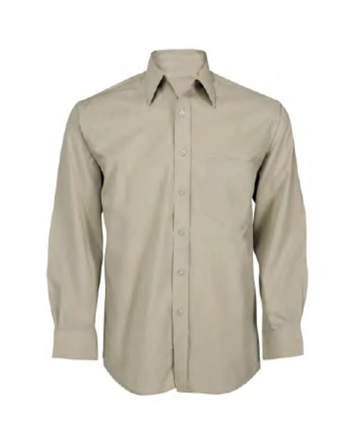 Men's Polycotton Classic Lounge Shirt - Long Sleeve / Short Sleeve - View 1