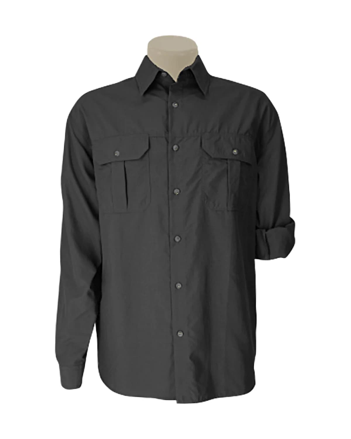 Mens Bush Shirt: Long-Sleeve (Tech) - View 1