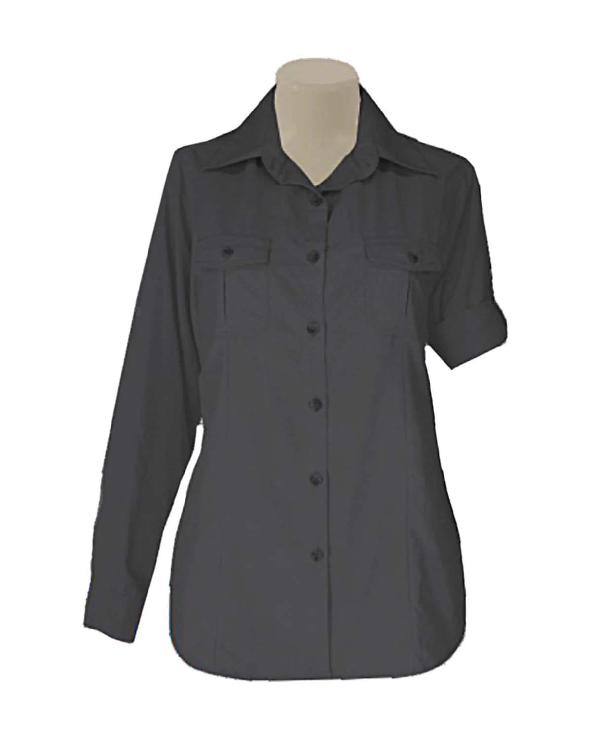Ladies Bush Shirt: Long-Sleeve (Tech) - View 1