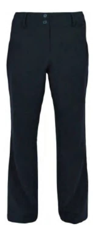 Ladies Mandarin Collar Button-Up Shirt SS (Optional Pockets & Trim) - View 1
