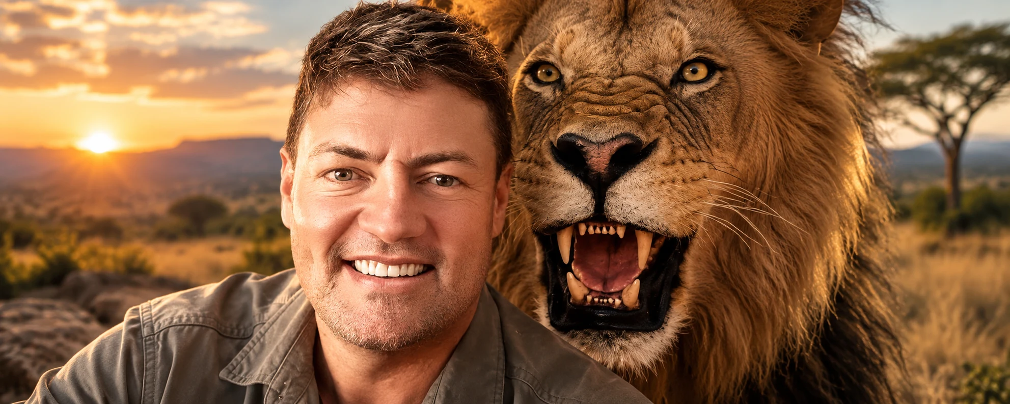Kampvuur Safaris Golden Savanna Companions - Trophy-to-Product Atelier