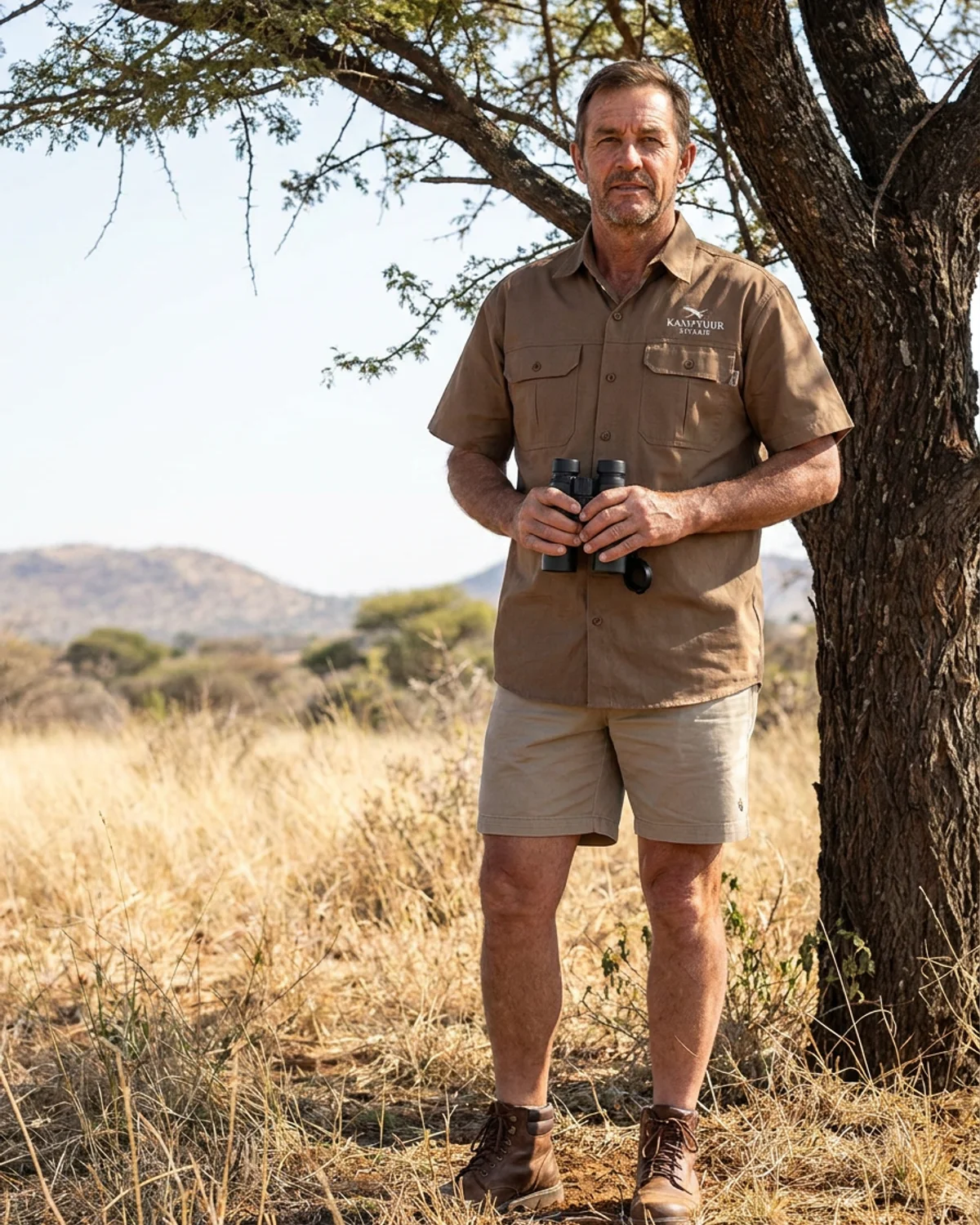 Men's Rangers Twill Bush Shirt - Short Sleeve