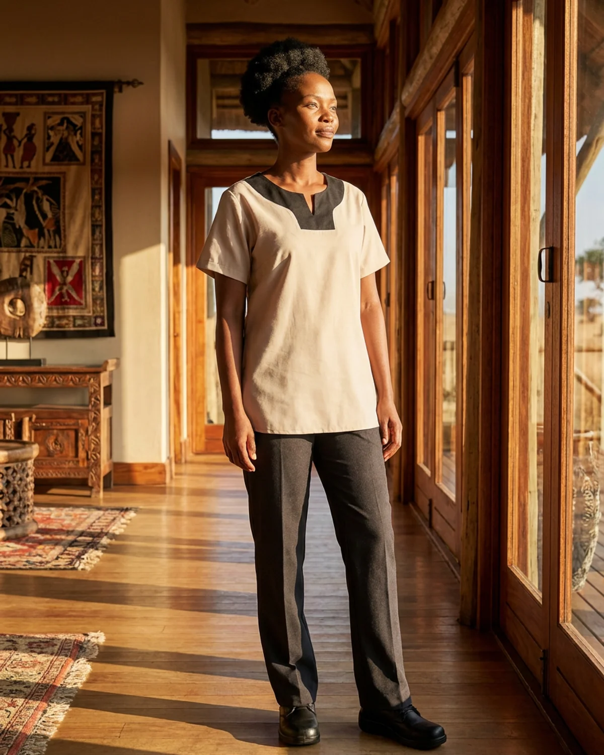 Unisex Housekeeping Tunic - Short Sleeve
