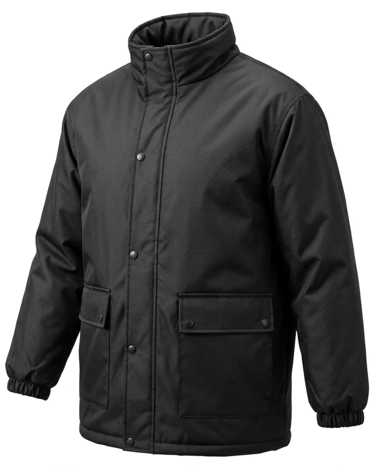 Winter Security Heavy Nylon Jacket with Polar Fleece Lining
