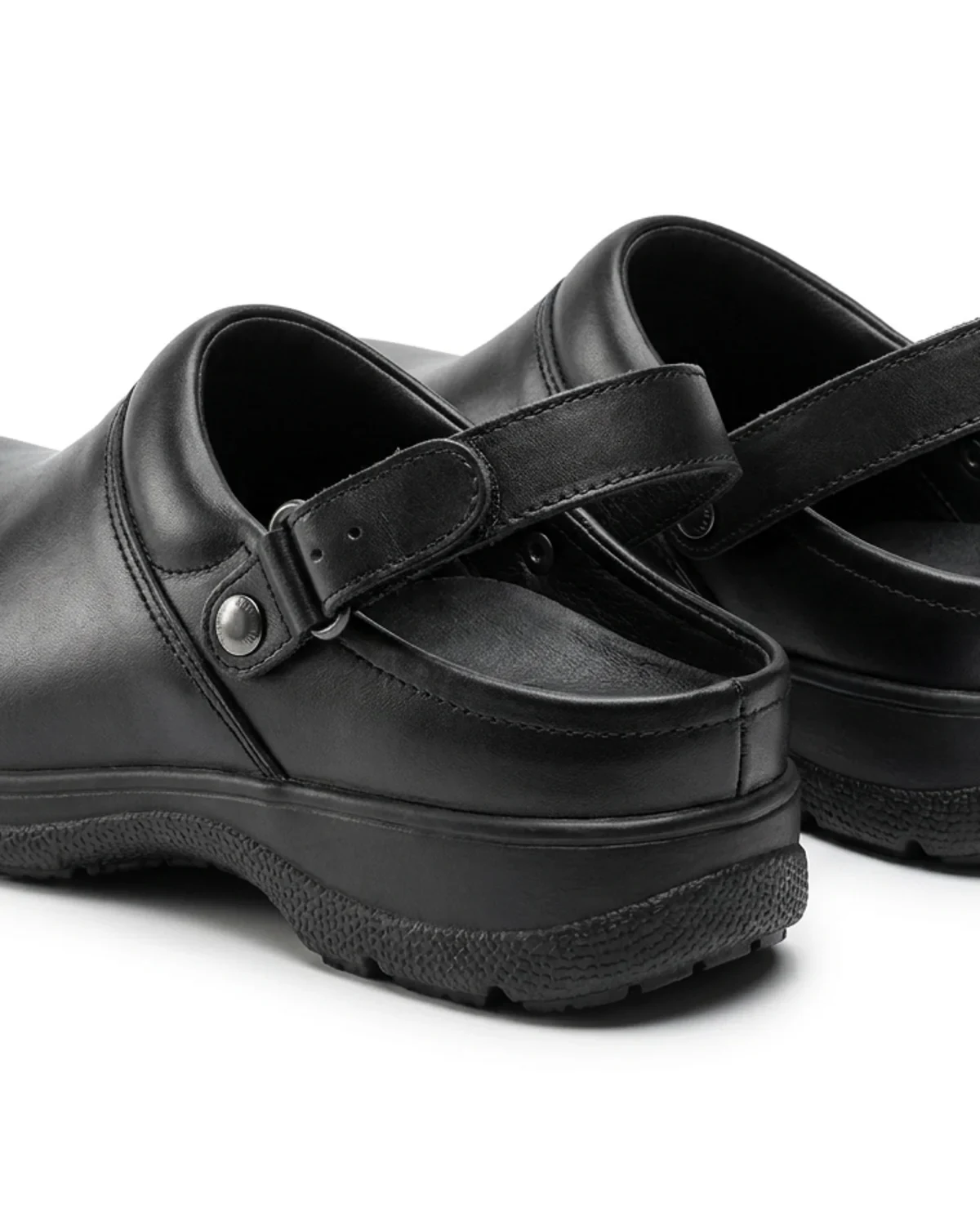Lemaitre Unisex Leather Chefs Clog - Non-Steel Toe Cap (NSTC)