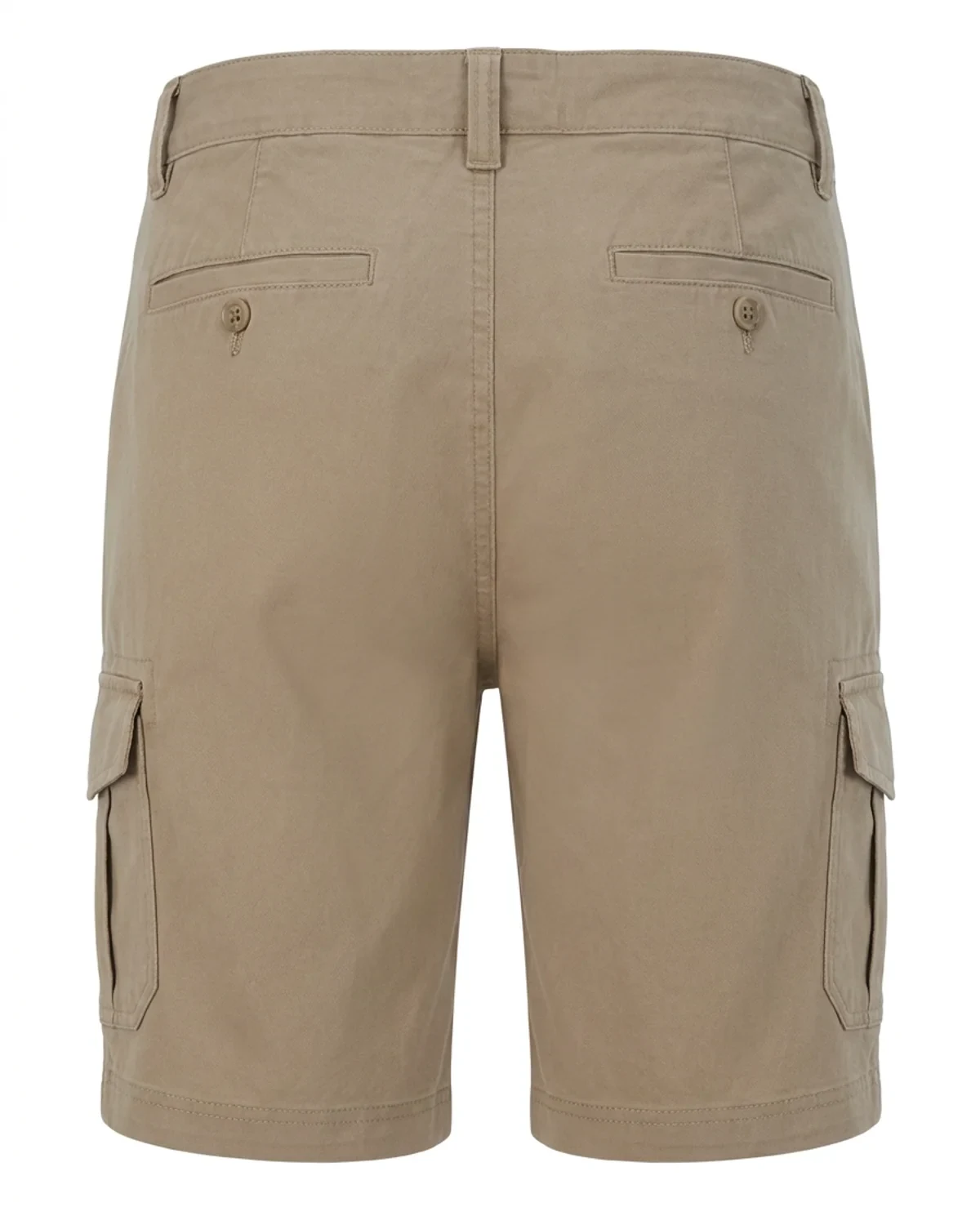 Ladies Cargo Mid-Rise Flat Front Shorts