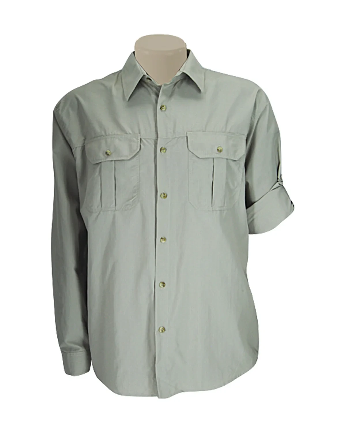 Mens Bush Shirt:  Long-Sleeve (Tech)
