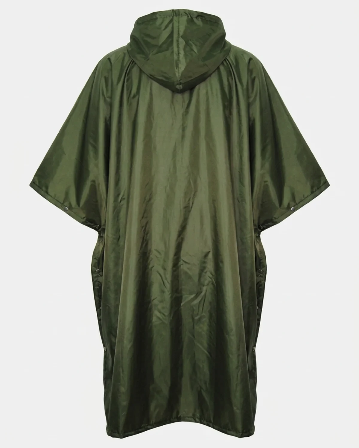 Waterproof Poncho:  Calf-Length (Fleece-Lined)